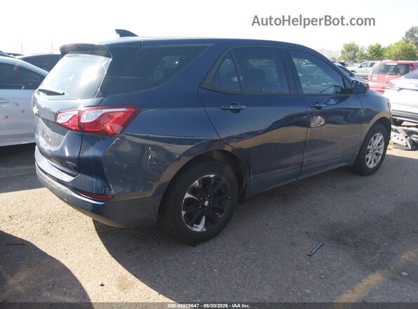 3GNAXHEV6JS526623 2018 CHEVROLET EQUINOX Синий Задняя правая четверть