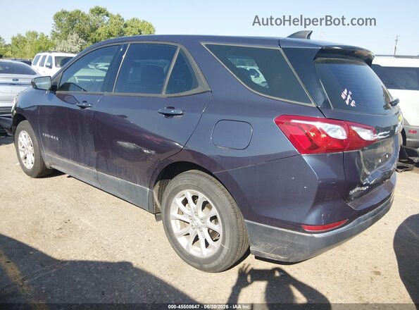 3GNAXHEV6JS526623 2018 CHEVROLET EQUINOX Синий Задняя левая четверть