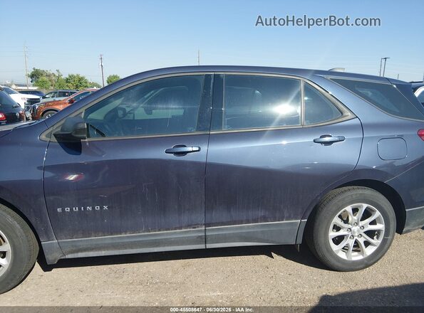 3GNAXHEV6JS526623 2018 CHEVROLET EQUINOX Синий 