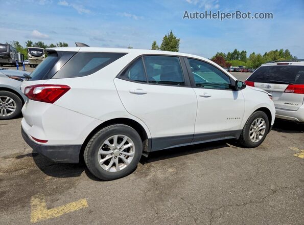 3GNAXHEV6LS600464 2020 CHEVROLET EQUINOX White Trasero derecho