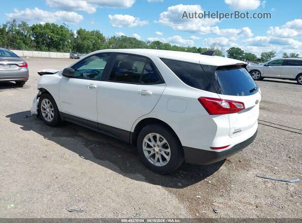 3GNAXHEV6LS736755 2020 CHEVROLET EQUINOX White Trasero izquierdo