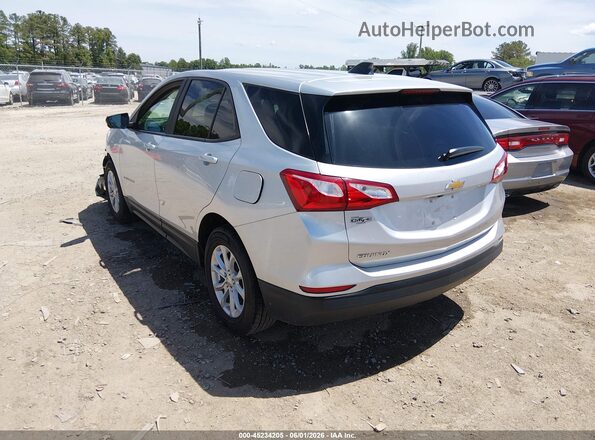 3GNAXHEV6MS114321 2021 CHEVROLET EQUINOX Silver Tył lewy