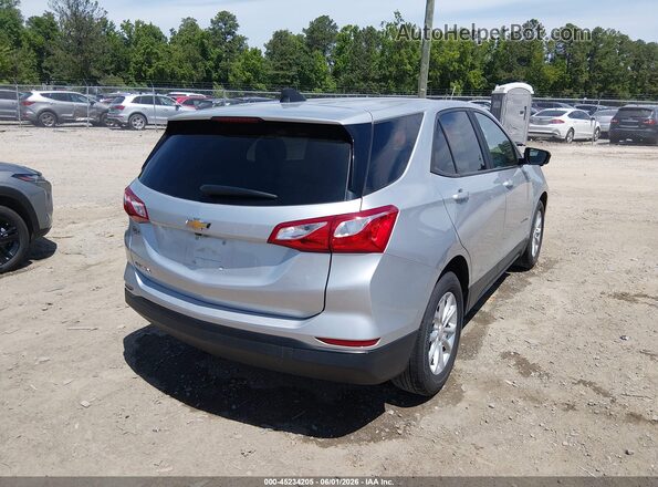 3GNAXHEV6MS114321 2021 CHEVROLET EQUINOX Silver Tył prawy
