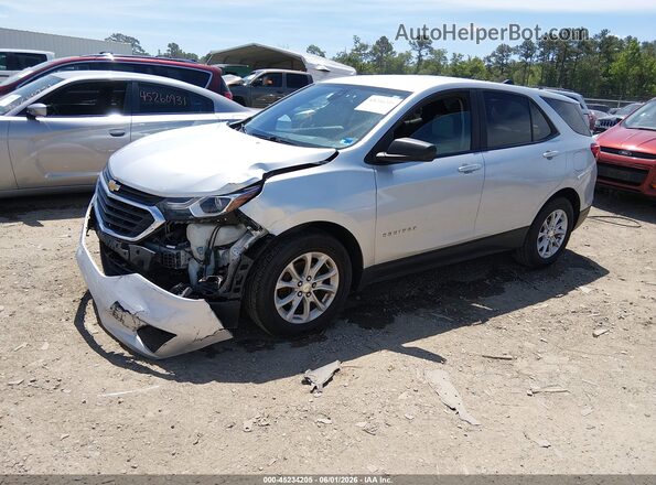 3GNAXHEV6MS114321 2021 CHEVROLET EQUINOX Silver Przód lewy
