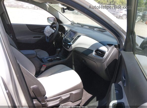 3GNAXHEV6MS114321 2021 CHEVROLET EQUINOX Silver Widok wnętrza z przodu