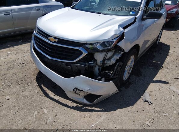 3GNAXHEV6MS114321 2021 CHEVROLET EQUINOX Silver Widok z przodu