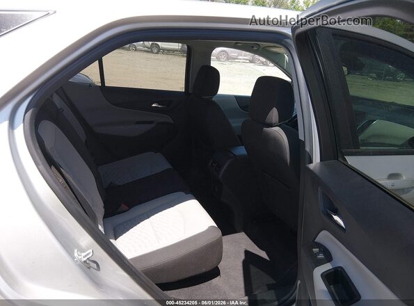3GNAXHEV6MS114321 2021 CHEVROLET EQUINOX Silver Widok naklejki z numerem VIN