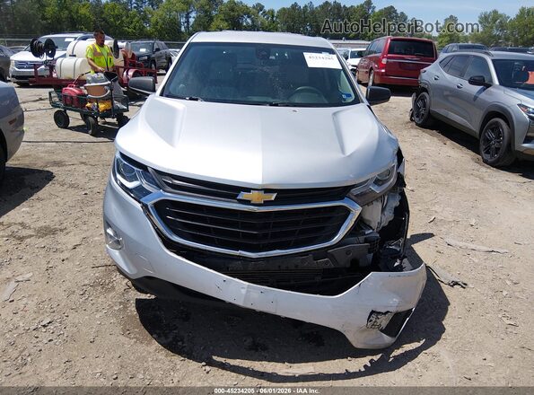 3GNAXHEV6MS114321 2021 CHEVROLET EQUINOX Silver Widok zestawu wskaźników