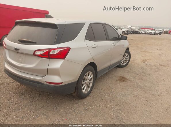 3GNAXHEV7LS512281 2020 CHEVROLET EQUINOX Silver Trasero derecho