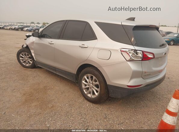 3GNAXHEV7LS512281 2020 CHEVROLET EQUINOX Silver Trasero izquierdo