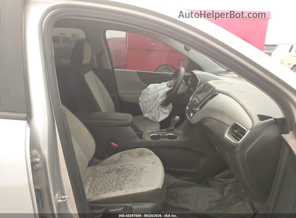 3GNAXHEV7LS512281 2020 CHEVROLET EQUINOX Silver Vista interior delantera