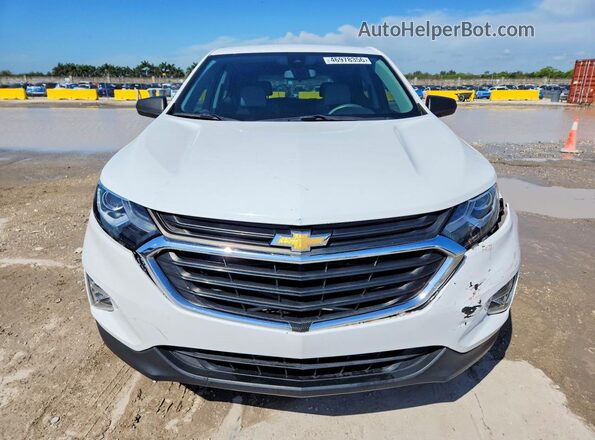 3GNAXHEV7LS650497 2020 CHEVROLET EQUINOX Белый Вид спереди
