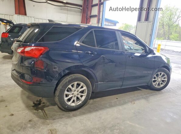 3GNAXHEV7LS680163 2020 CHEVROLET EQUINOX Blue Tył prawy