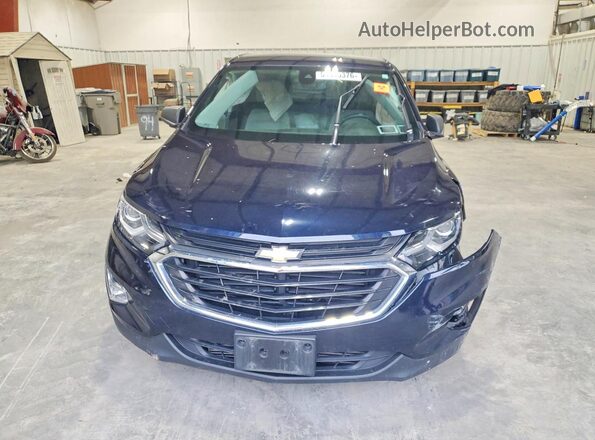 3GNAXHEV7LS680163 2020 CHEVROLET EQUINOX Blue Widok z przodu
