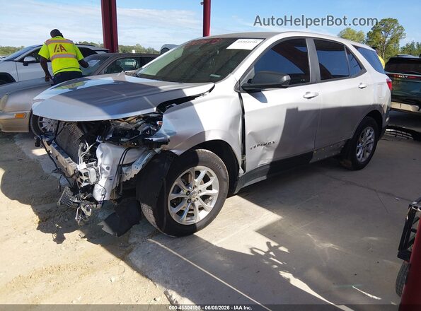3GNAXHEV7MS174902 2021 CHEVROLET EQUINOX Silver Front left