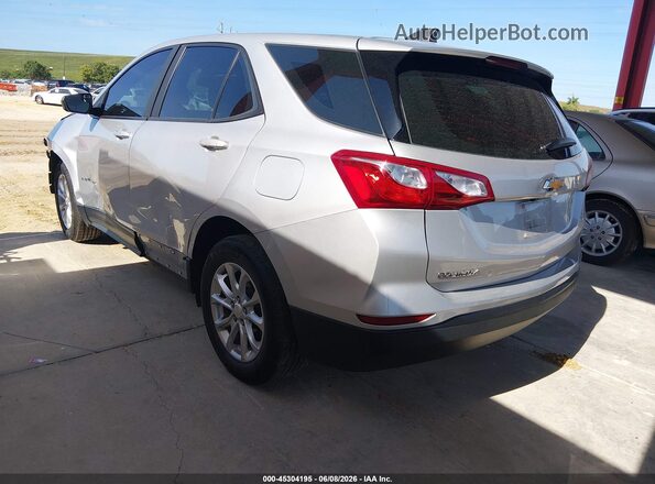3GNAXHEV7MS174902 2021 CHEVROLET EQUINOX Silver Rear left