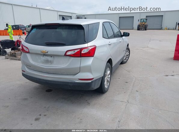 3GNAXHEV8JS571398 2018 CHEVROLET EQUINOX Silver Հետևի աջ