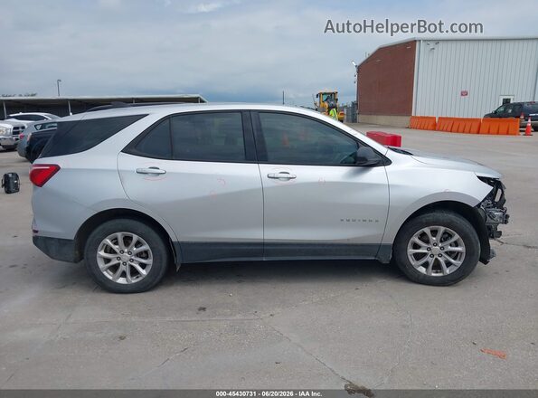 3GNAXHEV8JS571398 2018 CHEVROLET EQUINOX Silver Սալոնի 360 աստիճան տեսք
