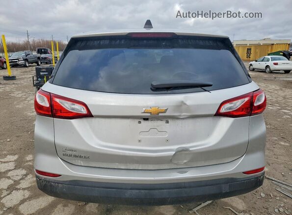 3GNAXHEV8LS632512 2020 CHEVROLET EQUINOX Silver Հետևի տեսք