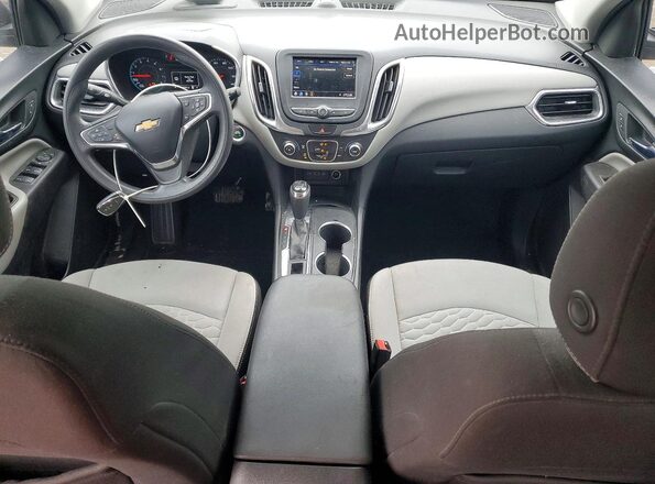 3GNAXHEV8LS632512 2020 CHEVROLET EQUINOX Silver Առջևի վահանակի տեսք