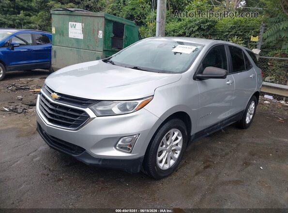 3GNAXHEV8LS654431 2020 CHEVROLET EQUINOX Silver Front left