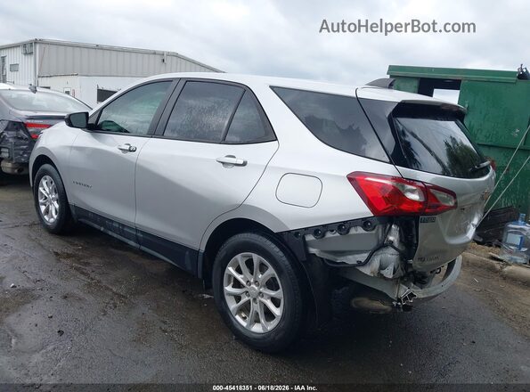 3GNAXHEV8LS654431 2020 CHEVROLET EQUINOX Silver Rear left
