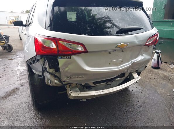 3GNAXHEV8LS654431 2020 CHEVROLET EQUINOX Silver Front view