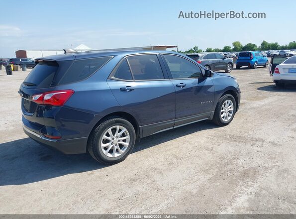 3GNAXHEV9JS502025 2018 CHEVROLET EQUINOX Dark Blue Tył prawy
