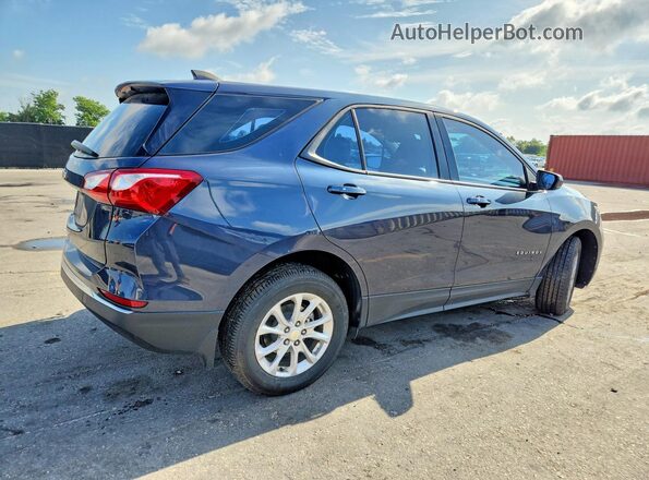 3GNAXHEVXJS611478 2018 CHEVROLET EQUINOX Blue უკანა მარჯვენა