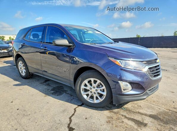 3GNAXHEVXJS611478 2018 CHEVROLET EQUINOX Blue წინა მარჯვენა