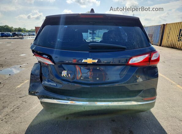 3GNAXHEVXJS611478 2018 CHEVROLET EQUINOX Blue უკანა ხედი