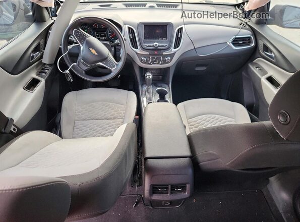 3GNAXHEVXLS679833 2020 CHEVROLET EQUINOX Black წინა პანელის ხედი