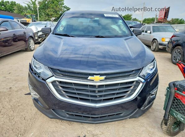 3GNAXHEVXLS679833 2020 CHEVROLET EQUINOX Black წინა ხედი