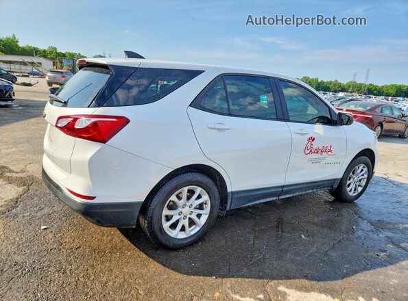 3GNAXHEVXLS696700 2020 CHEVROLET EQUINOX Белый Задняя правая четверть