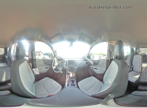 3GNAXHEVXLS696700 2020 CHEVROLET EQUINOX Белый Панорамный вид салона 360°