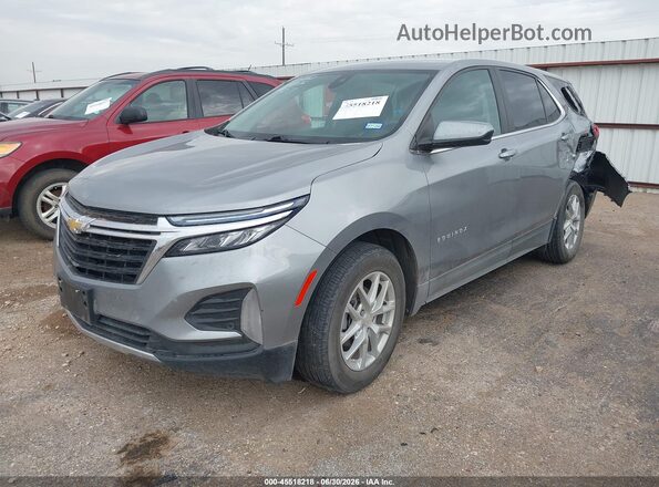 3GNAXJEG0PL237233 2023 CHEVROLET EQUINOX Gray Առջևի ձախ երեք քառորդ տեսարան