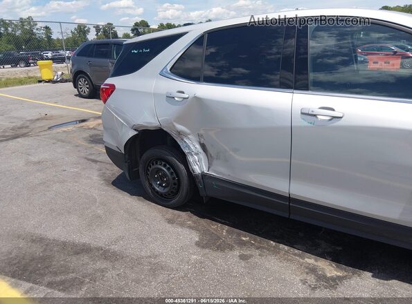 3GNAXJEV0JL365512 2018 CHEVROLET EQUINOX Silver Front view