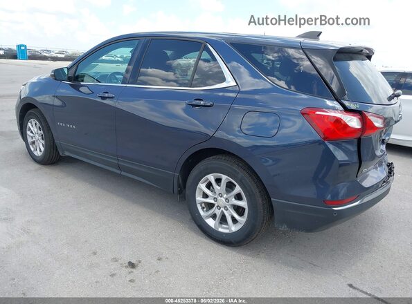3GNAXJEV0JL370855 2018 CHEVROLET EQUINOX Dark Blue Задняя левая четверть