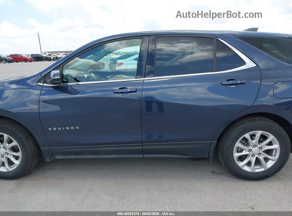 3GNAXJEV0JL370855 2018 CHEVROLET EQUINOX Dark Blue Панорамный вид салона 360°