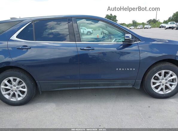 3GNAXJEV0JL370855 2018 CHEVROLET EQUINOX Dark Blue Вид задней части салона