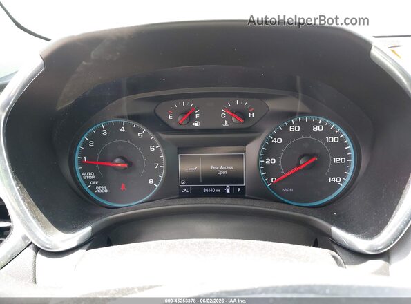 3GNAXJEV0JL370855 2018 CHEVROLET EQUINOX Dark Blue Вид задних сидений