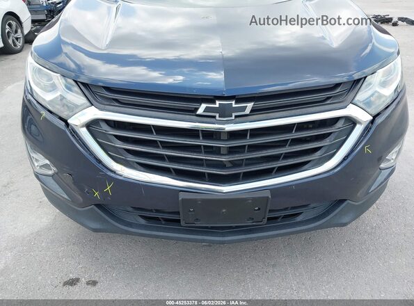 3GNAXJEV0JL370855 2018 CHEVROLET EQUINOX Dark Blue 