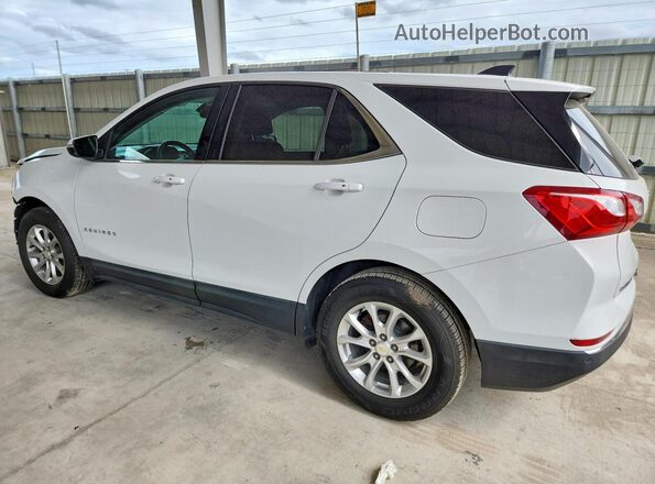 3GNAXJEV0JS566204 2018 CHEVROLET EQUINOX White Задня ліва чверть
