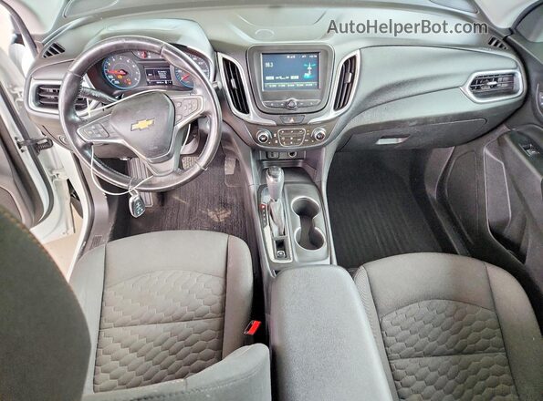 3GNAXJEV0JS566204 2018 CHEVROLET EQUINOX White Вид панелі приладів