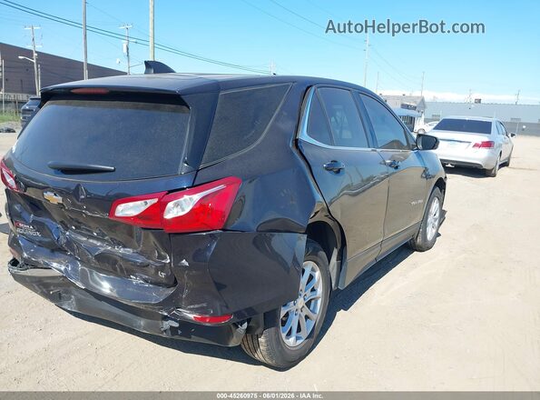 3GNAXJEV0LS634116 2020 CHEVROLET EQUINOX Black Trasero derecho