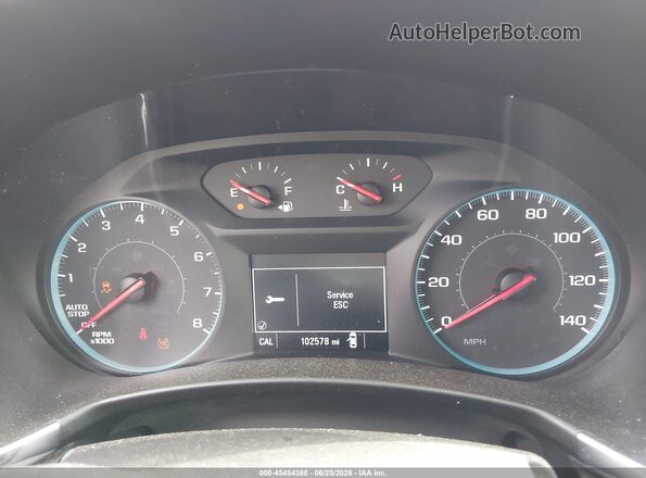 3GNAXJEV1JS501426 2018 CHEVROLET EQUINOX Silver Widok tylnych siedzeń