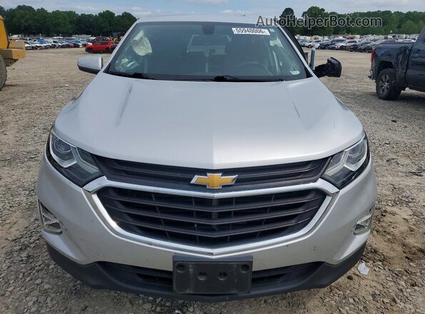 3GNAXJEV1JS511339 2018 CHEVROLET EQUINOX Silver Դիմացի տեսք