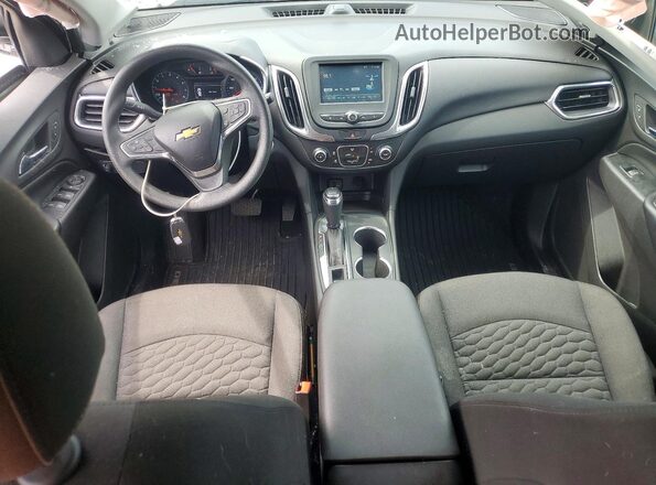 3GNAXJEV1JS511339 2018 CHEVROLET EQUINOX Silver Առջևի վահանակի տեսք