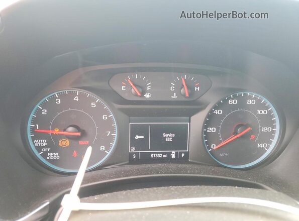 3GNAXJEV1JS511339 2018 CHEVROLET EQUINOX Silver Սարքավորումների վահանակի տեսք