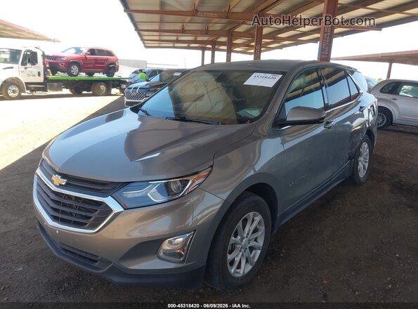 3GNAXJEV1JS576336 2018 CHEVROLET EQUINOX Gray Առջևի ձախ երեք քառորդ տեսարան